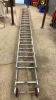 28' Aluminum Extension Ladder -Medium Grade