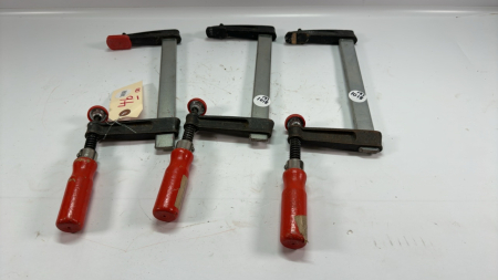 3 Sliding Bar Clamps -8.5in