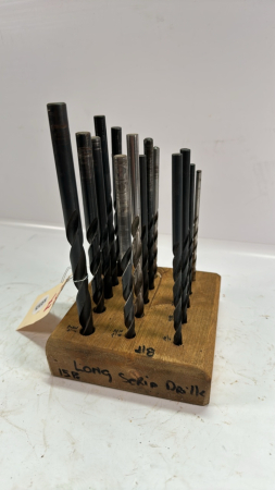 15 Piece Set of Extra Long Drills