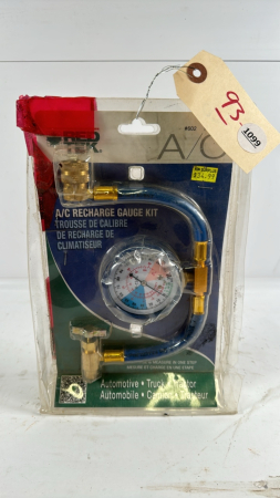 AC Recharge Gauge Kit