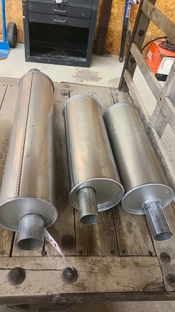 3 Tractor Mufflers