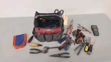 Husky Tool Bag & Quantity of Hand Tools