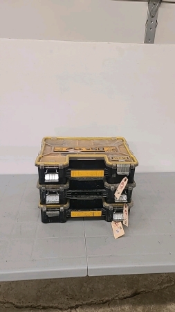 3 DeWalt Hardware Caddies