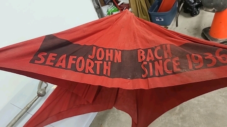 International John Bach Since 1936 Tractor Umbrella