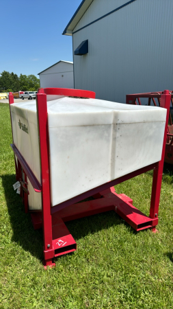 Bulk Tech 2T Poly Seed Tote on Fork Lift Frame