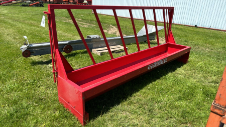 10ft Steel Bunk Feeder -52in to Top of Rail