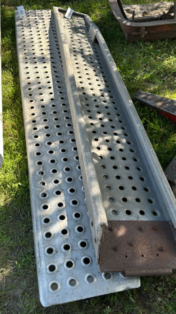 Pair of Aluminum Trailer Ramps