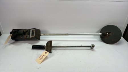 Micronta 3001 Metal Detector & Older Torque Wrench