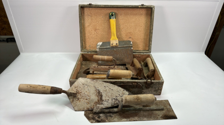 Assortment of Masonry Trowels