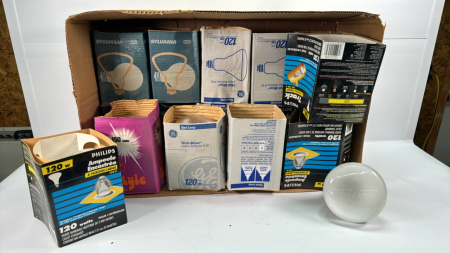 Approximately 16 -120 Watt Incandescent Lamps