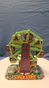 Tin and Plastic Wind-Up Ferris Wheel by Yone - 3