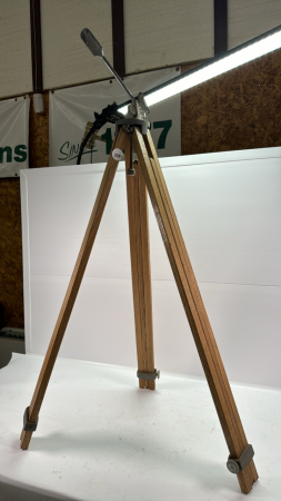 Wooden Adjustable Tripod -32in in Lowest Position