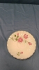 Glass Pedestal Dessert Plate & 3 Johnson Bros. Dishes - 15