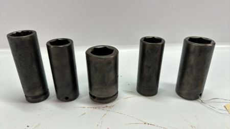 Assorted 1/2in & 3/4in Drive Deep Sockets