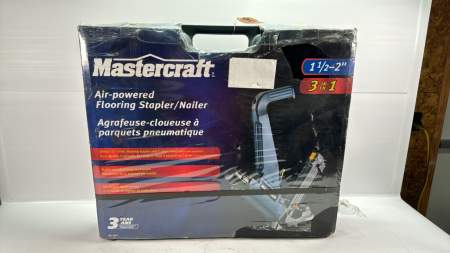 Mastercraft Air Powered Flooring Nailer -Unused