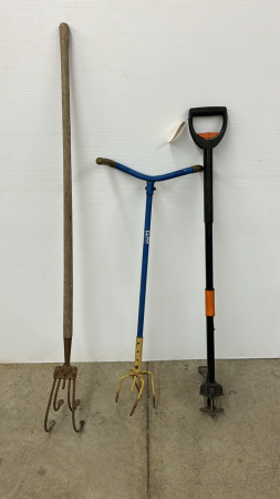 The Claw, Garden Cultivator & Fiskars Weed Ejector