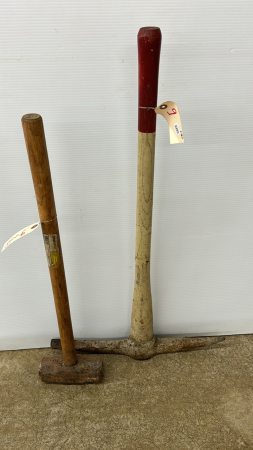 Pick Axe & Sledge Hammer