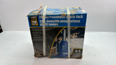 Power Fist 20T Pneumatic Bottle Jack -Unused