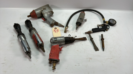 Assorted Pneumatic Tools Lot -See Notes