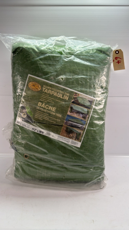 Unused Poly Tarp -19ft 2in x 39ft 8in