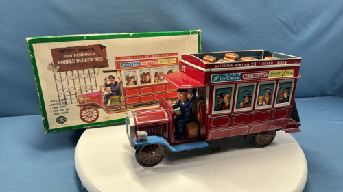 Battery Operated Double-Decker Bus by Modern Toys