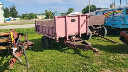 7ft x 9ft Single Axle PTO Dump Trailer