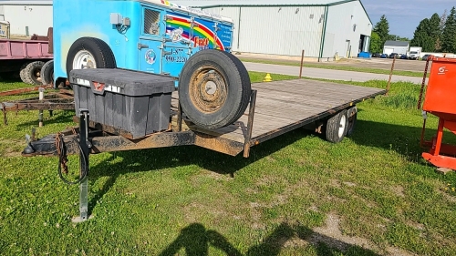 8ft x 24ft Tandem Deckover Trailer