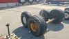 Pair of Axles and Tires - 2