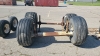 Pair of Axles and Tires - 4