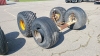 Pair of Axles and Tires - 5