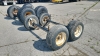 Pair of Axles and Tires - 2