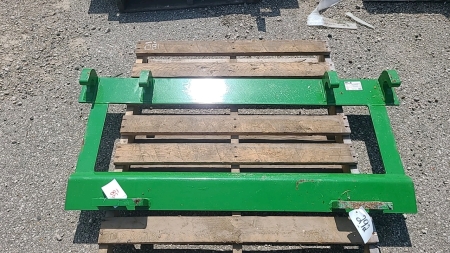 Unused Horst Adapter Plate for John Deere 843 Loader