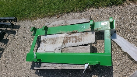 Unused Horst Adapter Plate for John Deere 843 Loader