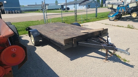 6ft x 12ft Single Axle Utility Trailer