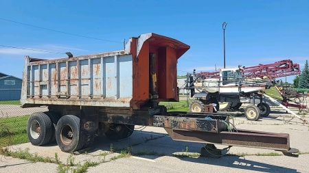 Tandem 15ft x 7ft Dump Trailer