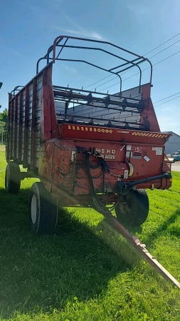 H&S HD Twin Auger 17ft Forage Wagon