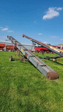 Geo. White 36ft Enclosed Bale Elevator