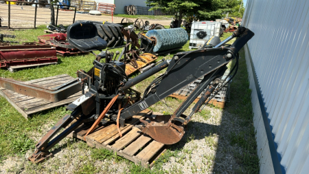 SMC Model 65 3PTH Backhoe with 12in Bucket