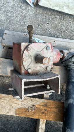 Gear Box & PTO Shaft for an Auger