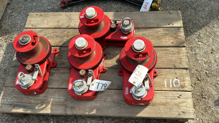 4 Feed Cable Line Winches