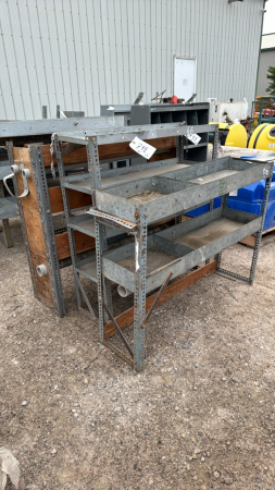 3 Assorted Shelf Units for Service Vans