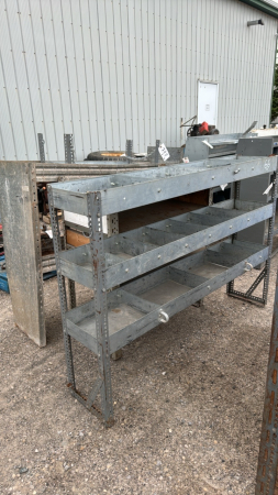 3 Assorted Shelf Units for Service Vans