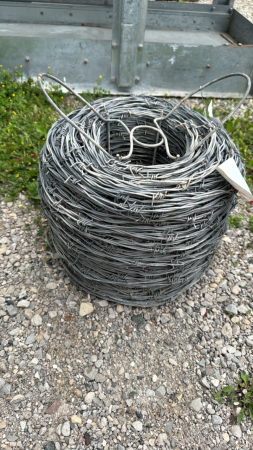 Full Roll of Barbed Wire