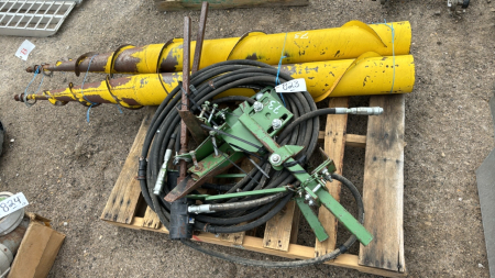 John Deere Outer Corn Head Crop Rollers & Hyd.