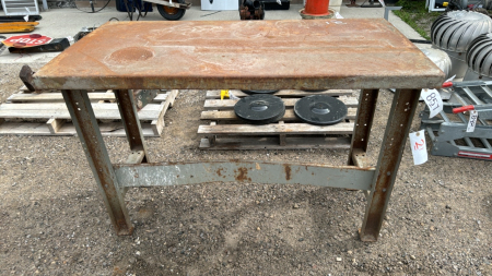 Metal Top Work Bench