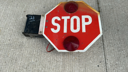 Stop Sign Off School Bus