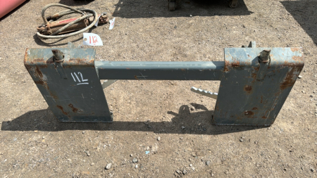 Euro Skid Steer Adapter Plate