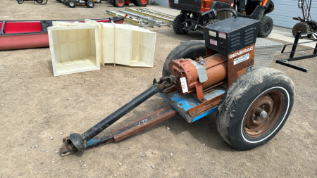 Generac 30kW Alternator on Trailer