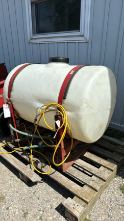 Sila-Bac Plastic Tank and Frame with 12V Pump