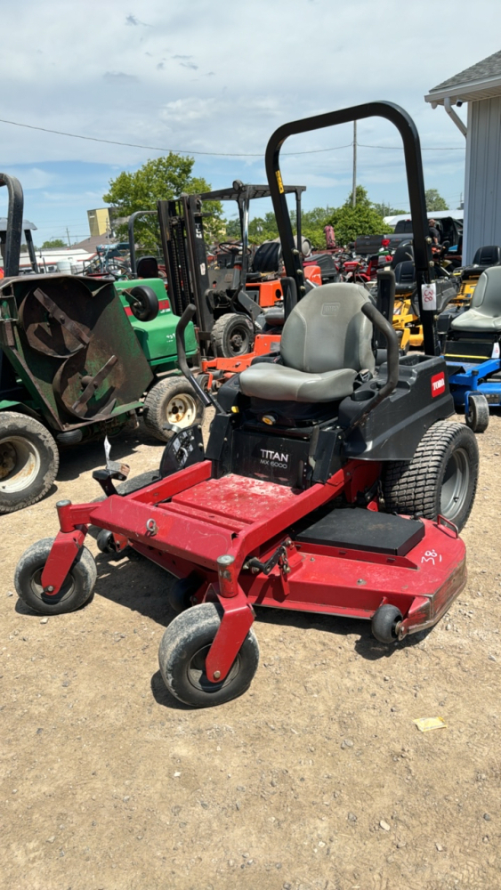 Toro Titan MX6000 Zero Turn Mower See Notes